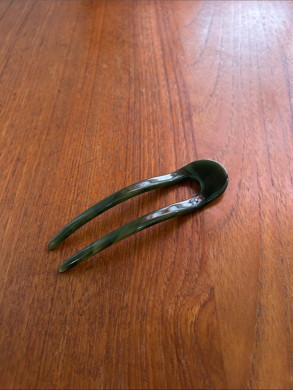 Machete French Hair Pin, Algae